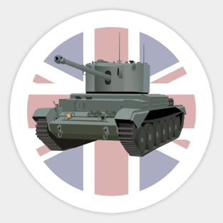 Challenger WW2 British Tank Sticker